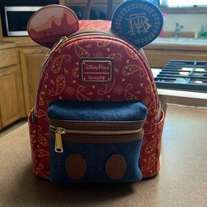 Disneyland back pack purse